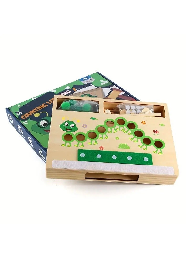 Gonice Teach Children Arithmetic Caterpillar Addition And Subtraction Puzzle Educational Toys  - Image 3