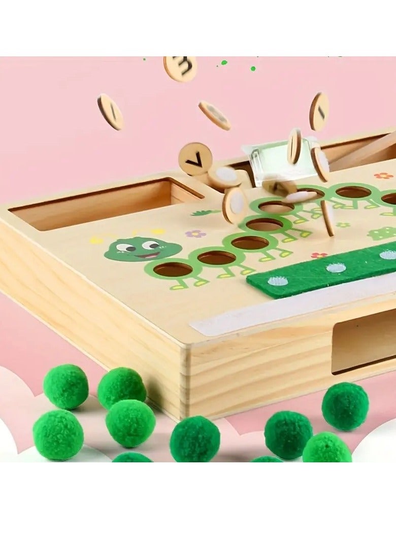 Gonice Teach Children Arithmetic Caterpillar Addition And Subtraction Puzzle Educational Toys  - Image 2