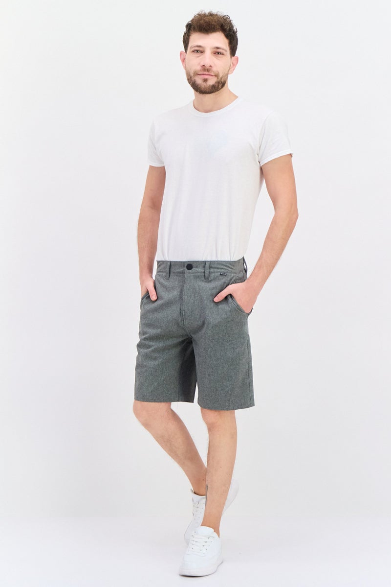 Hurley Men Sportswear Fit Outdoor Shorts, Charcoal - Image 3