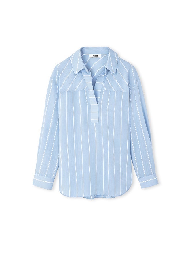 Ipekyol Oversized Striped Shirt - Image 2
