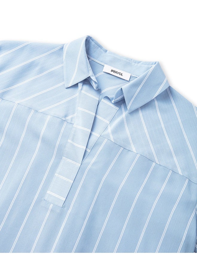 Ipekyol Oversized Striped Shirt - Image 3