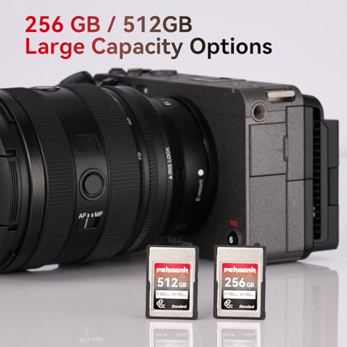 Pergear 256GB CFexpress Type A Memory Card Up to 780MBs Read Speed 780MBs Write Speed for 4K 120P8K 30P Recording Compatible for Sony Alpha FX Cameras VPG200 - Image 3
