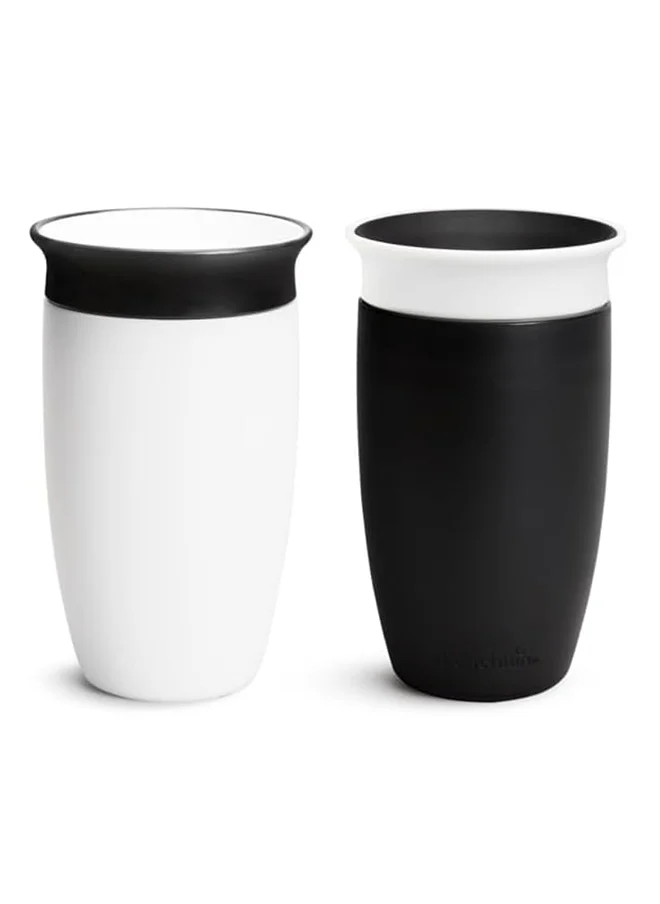 مونشكين 360° Spill Proof And Leak Proof Cup Sippy Cup 296ml, 12 Months+ - Assorted