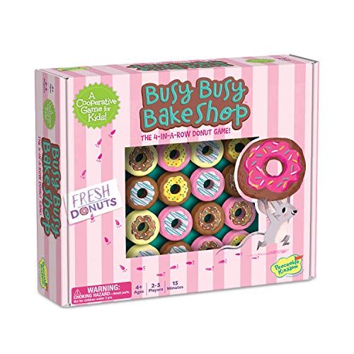 Peaceable Kingdom Busy Busy Bake Shop Cooperative Game for Kids - 2-5 Players Ages 4 and Older. - Image 1