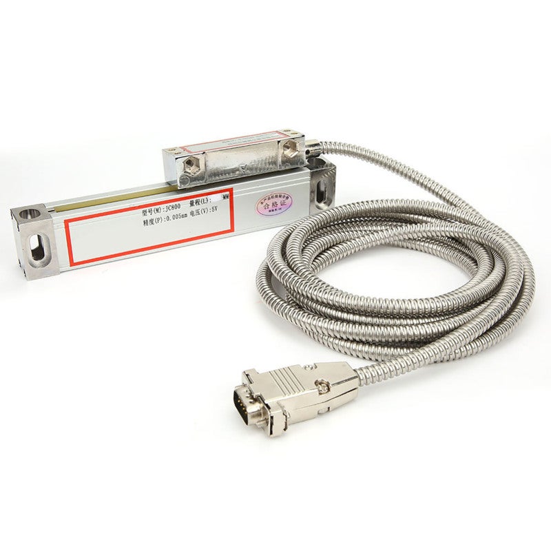 JING Aluminum Alloy Linear Scale 0-350mm Optional Stroke Accurate Repeat Positioning - Corrosion-Resistant Durable Body for JCS900 Digital Display - Image 2