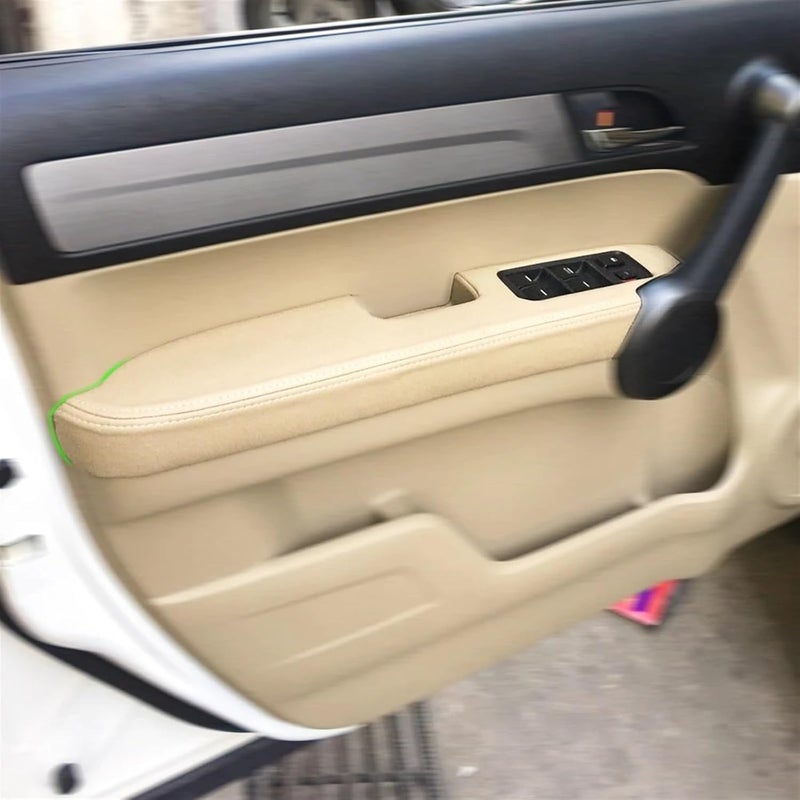 QASULER Car Door Handle Armrest Cover for CR-V 2007-2009 - Image 4