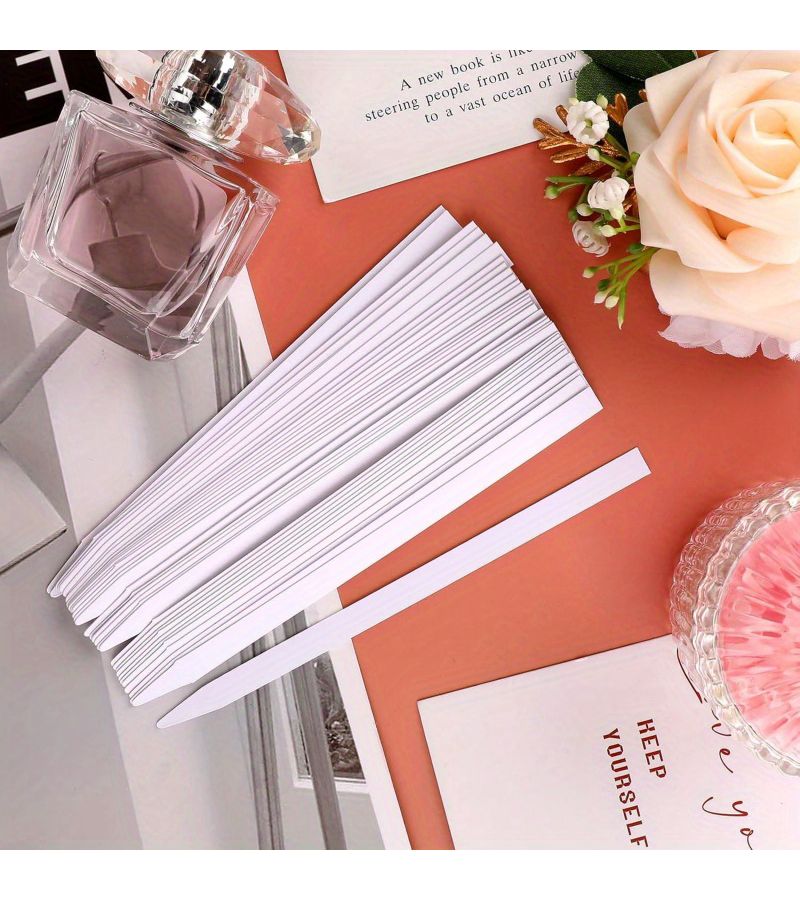 400pcs Perfume Test Strips Pointed Tip Disposable Fragrance Test Papers for Perfumes Essential Oils Aromatherapy - Image 5