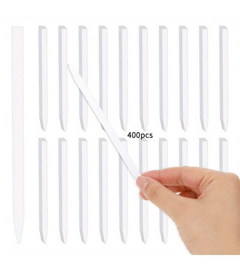 400pcs Perfume Test Strips Pointed Tip Disposable Fragrance Test Papers for Perfumes Essential Oils Aromatherapy - Image 1