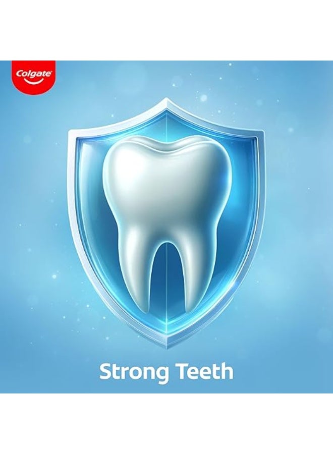 Colgate Cool Stripe Toothpaste Pump 100 ml - Cavity protection - Strengthens teeth - Freshens breath - Fights cavities - Fluoride toothpast - Image 2