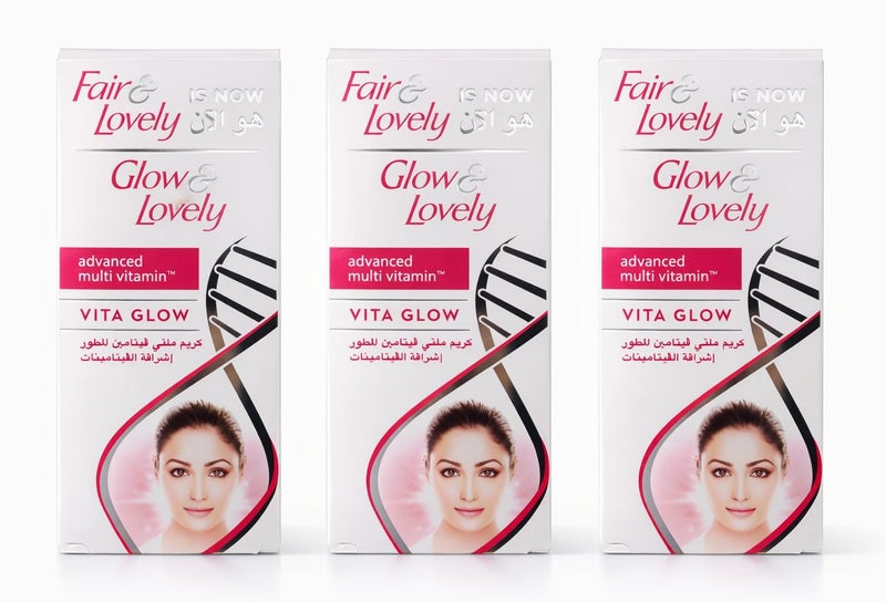 Fair & Lovely 3 Piece Set Advanced Multi-Vitamin Face Cream 3 X 100grams - Image 1