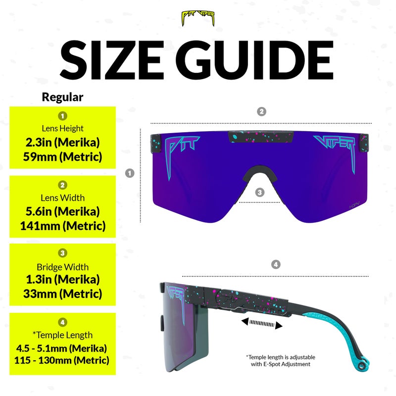 Pit Viper Sunglasses I The Original 2.0 I Regular Fit I HDPV Polarized Lens, Indestructible Frame I Turbo Adjustable for Perfect Fit I Micro Fiber Bag & Retainer Straps I Purple Lens, Black Frame - Image 2