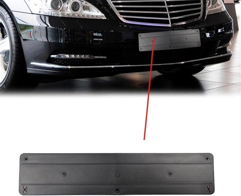 QASULER Car Front Bumper License Plate Bracket - Image 4