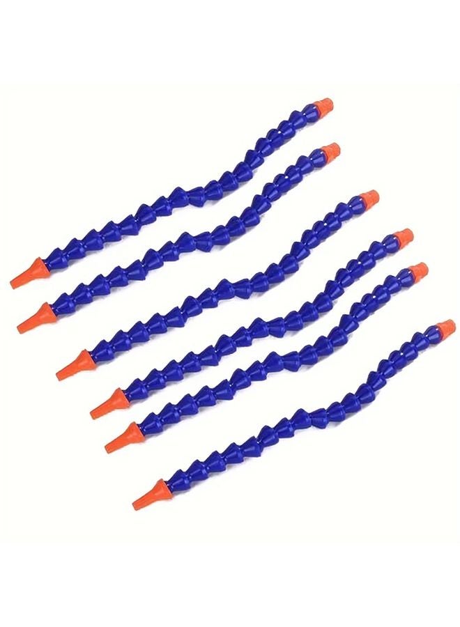 6 Pack Adjustable Plastic Cooling Tube Hose 300mm 1 4 Thread Universal Fit For Machine Tool - Image 3