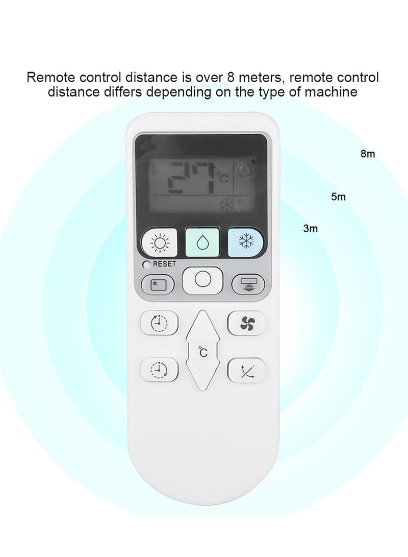 ELTRAZONE Air Conditioner Remote Controller, AC Remote Control Smart Remote Controller for Hitachi RAR-3V2 RAR-2P2 Replacement Remote Control - Image 5