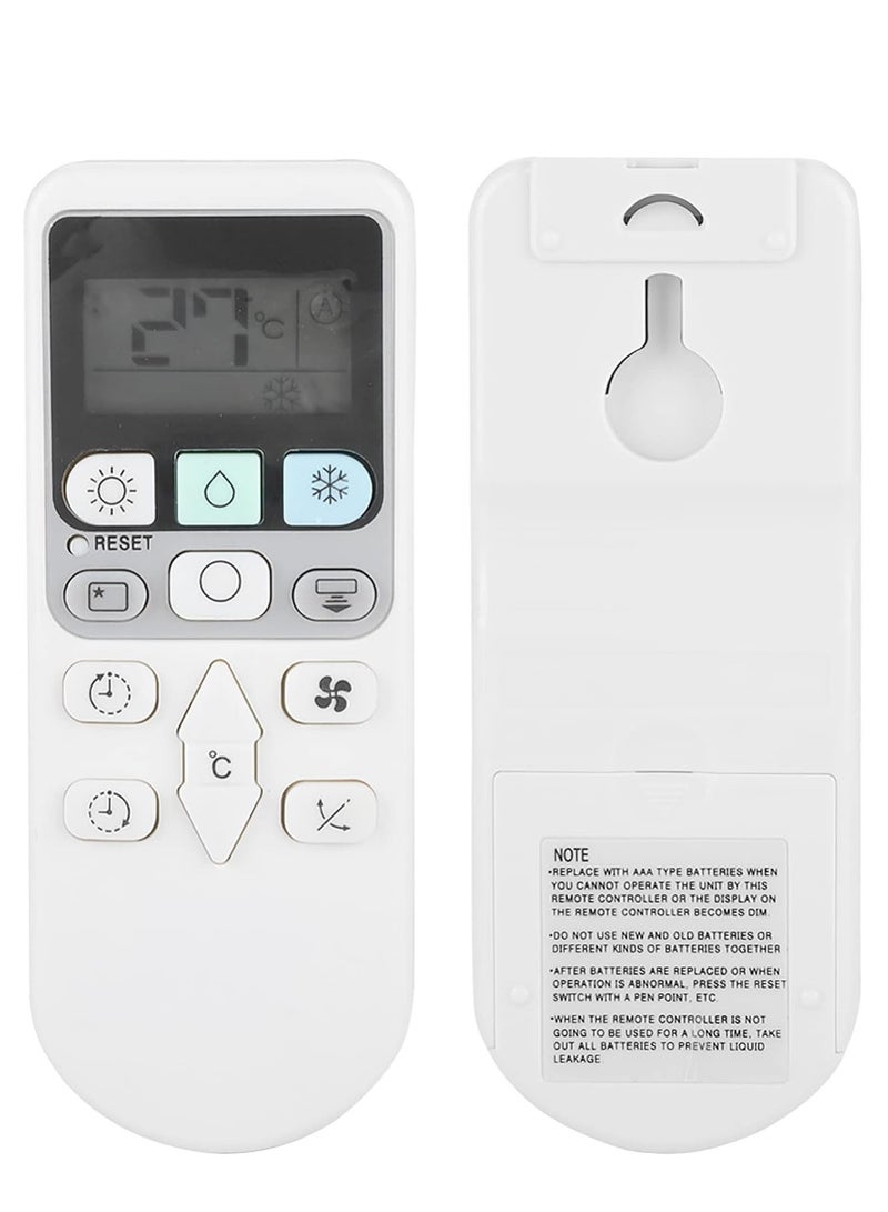 ELTRAZONE Air Conditioner Remote Controller, AC Remote Control Smart Remote Controller for Hitachi RAR-3V2 RAR-2P2 Replacement Remote Control - Image 3