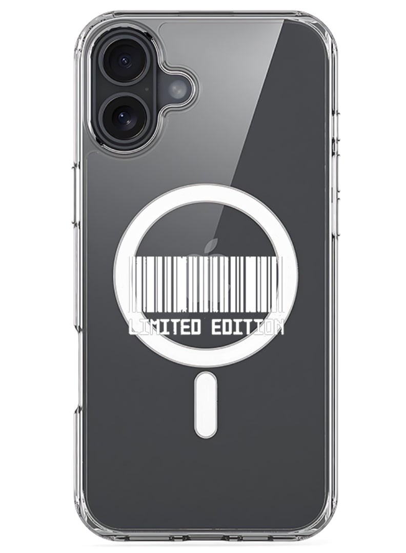 Theodor Magnetic Case for Apple iPhone 17 Compatible with MagSafe Wireless Charging, Shockproof Phone Bumper Cover - Limited Edition - White - Image 1