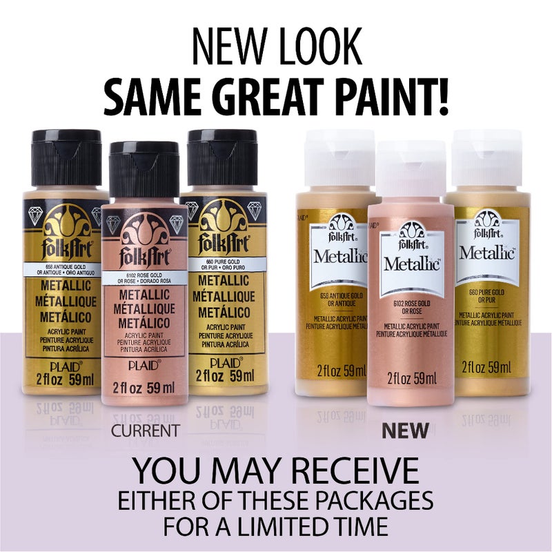 FolkArt Copper Acrylic Paint, 2 Fl Oz (Pack of 1) - Image 2