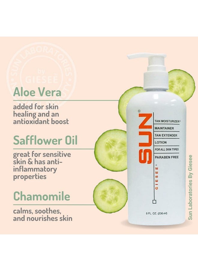 Sun Laboratories by Giesee Sun Laboratories By Giesee Self Tanning Lotion, Tan Maintainer, and Exfoliant Body Gel - 3-Pack 8 Oz. Bottles, Non-Toxic Self Tanner, Ultra Dark Sunless Tanning Lotion  - Image 5