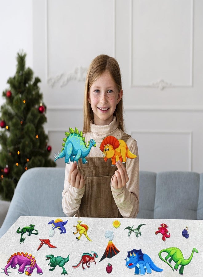 BXI 30 Pcs Dinosaurs Felt Board Story Pieces Set for Toddlers, Preschool & Kindergarten, Precut Felt Marine Life Figures for Preschool Crafts Activity Early Learning Storytelling - Image 4