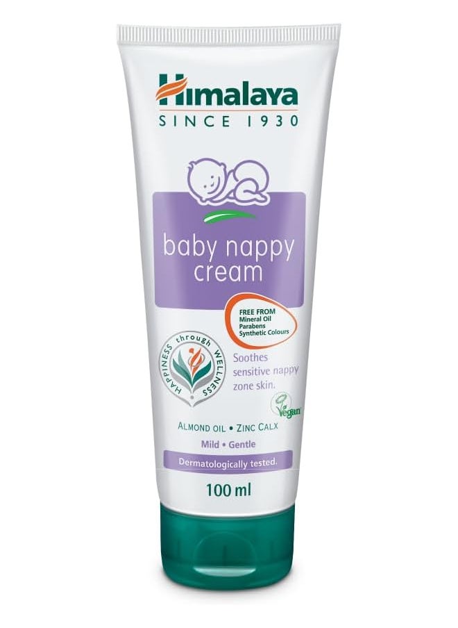 Diaper Rash Cream Reduces Redness And Irritation Caused By Diapers Free From Parabens 100Ml