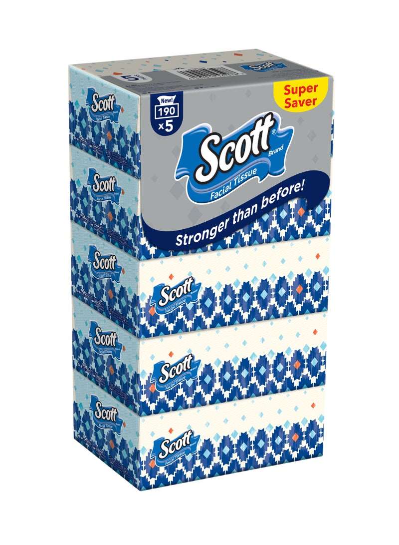 Scott Facial Tissue 190 Sheet 2 Ply - Image 2