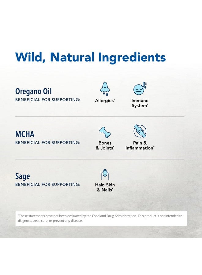 NORTH AMERICAN HERB & SPICE BoneActiv - 120 Capsules - Bone & Joint Support - MCHA, Sage, Rosemary, Oreganol P73 Oregano Oil - Non-GMO - 30 Servings - Image 4