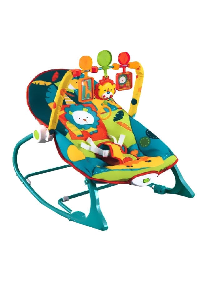 Cool Baby Infant to Toddler Baby Electric Rocker Chair With Sturdy Wheels and Comfortable Ride - Image 1