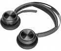 Poly HP Poly Voyager Focus 2 USBCC Headset  USBCA Adapter  Google Assistant Siri  Stereo  USB Type C  WiredWireless  Bluetooth  2986 ft  OverTheHead  Binaural  Supraaural  4 Cable - Image 5
