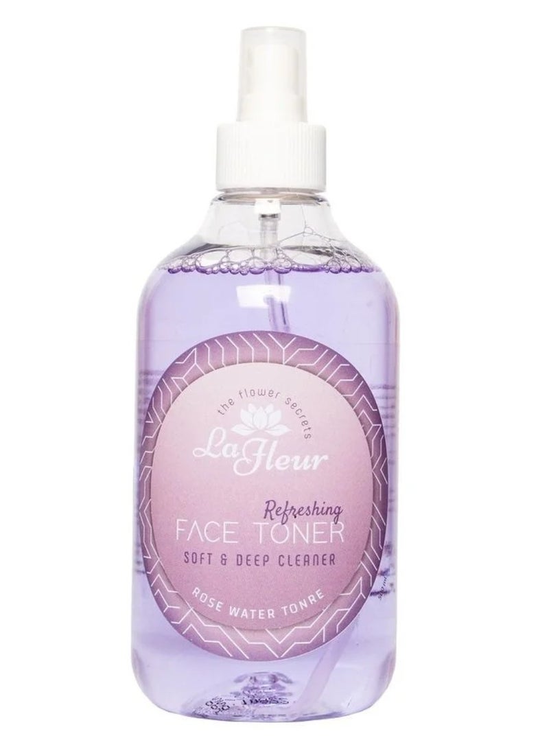 لا فليور لافلور منظف ناعم وعميق للوجه تونر 500 مل - Image 1