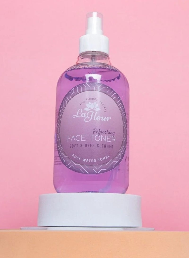 لا فليور لافلور منظف ناعم وعميق للوجه تونر 500 مل - Image 2