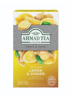 Ahmad Tea Lemon And Ginger Tea  - Image 1