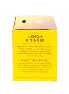 Ahmad Tea Lemon And Ginger Tea  - Image 3