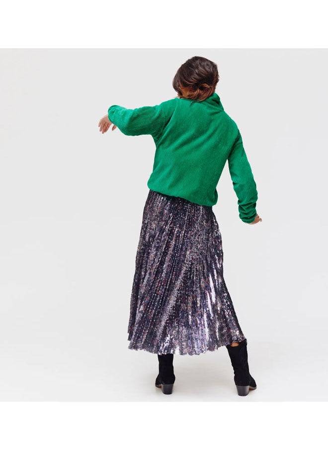 promod Sweatshirt In Ribbed Velours  - Image 3