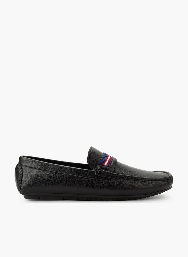Men Textured Loafers