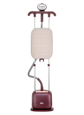 Double Pole Garment Steamer, 10 Steam Settings, Horizontal & Vertical Ironing Board, 35g/min Steam Rate, Anti-Kink Tube, Auto Shut-Off, 2 L 2400 W GSTD2450-B5 Peach