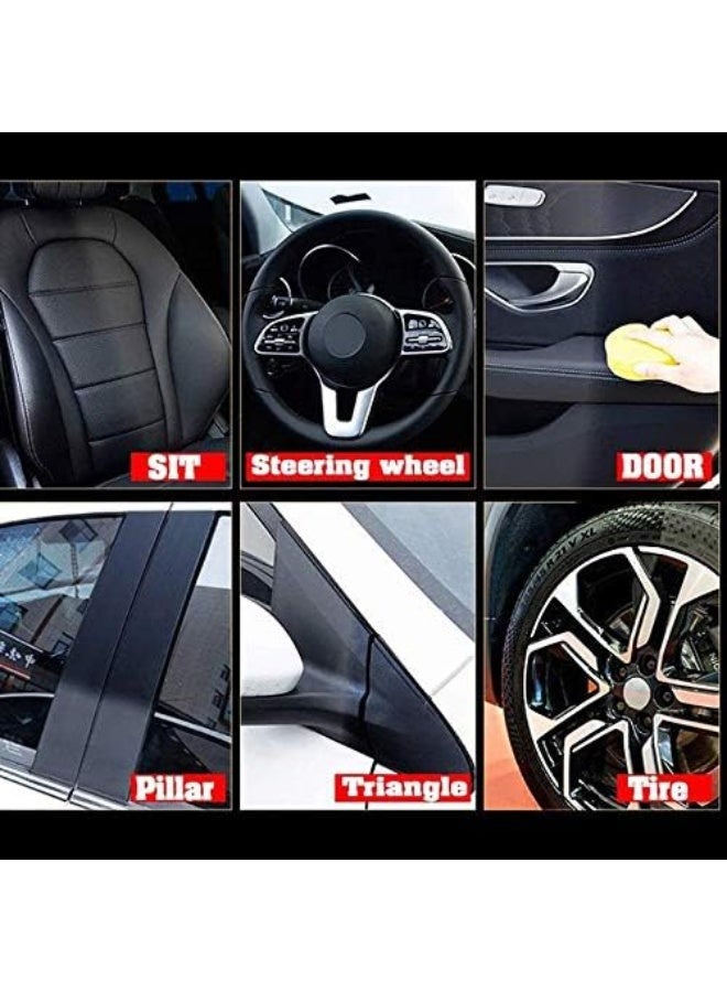 منظف جلد السيارات JuSoS، مجموعة إصلاح الجلد، مجموعة العناية بالجلد، معجون تجديد الجلد، معجون طلاء جلد السيارات المجدد، عامل صيانة لمركز مقعد الكونسول - Image 5