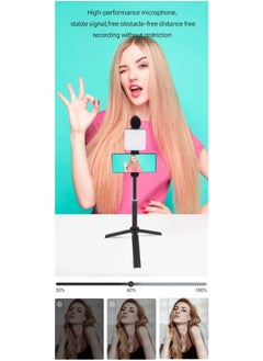 PLOKAMA Video Recording Kit for Video Shooting and YouTube Video Recording for Any Mobile Phone or Digital Camera with LED Light, Microphone and Phone Holder-Model PK 772  - Image 4