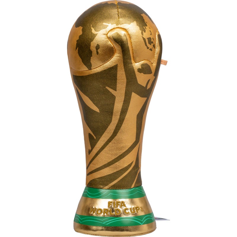 Jazwares FIFA World Cup 2026 10-Inch Plush Trophy - Official 2026 World Cup Collectible - Ages 3+ - Image 3