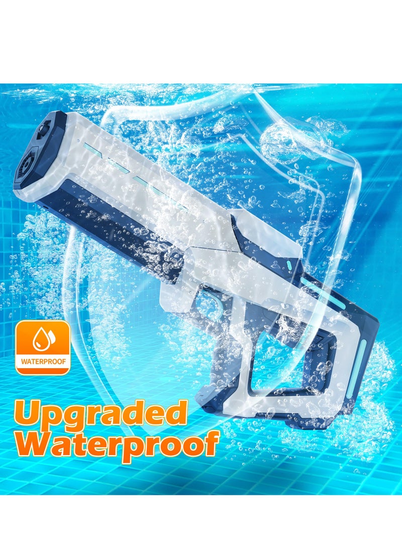 SOLARAE Electric Water Guns for Adults Kids, Automatic Water Gun with Waterproof Design, 25-32Ft Shooting Range, Battery Powered Squirt Gun, Pool Beach Outdoor Party Toys for Kids Ages 8-12 - Image 2