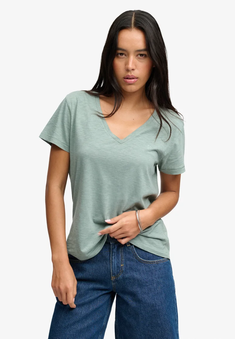 Superdry Studios Slub Embroidered T-Shirt