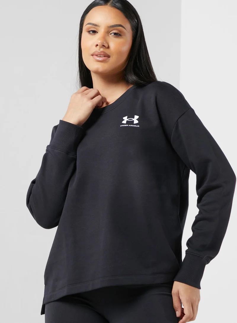 UNDER ARMOUR Rival Fleece Oversized T-Shirt