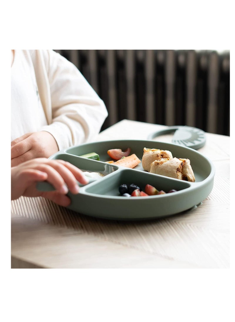 Dubkart - Baby Feeding Set, 7 Piece Silicone Set for Self Feeding, Learning & Fine Motor Skills Soft, Easy to Grip - Image 1
