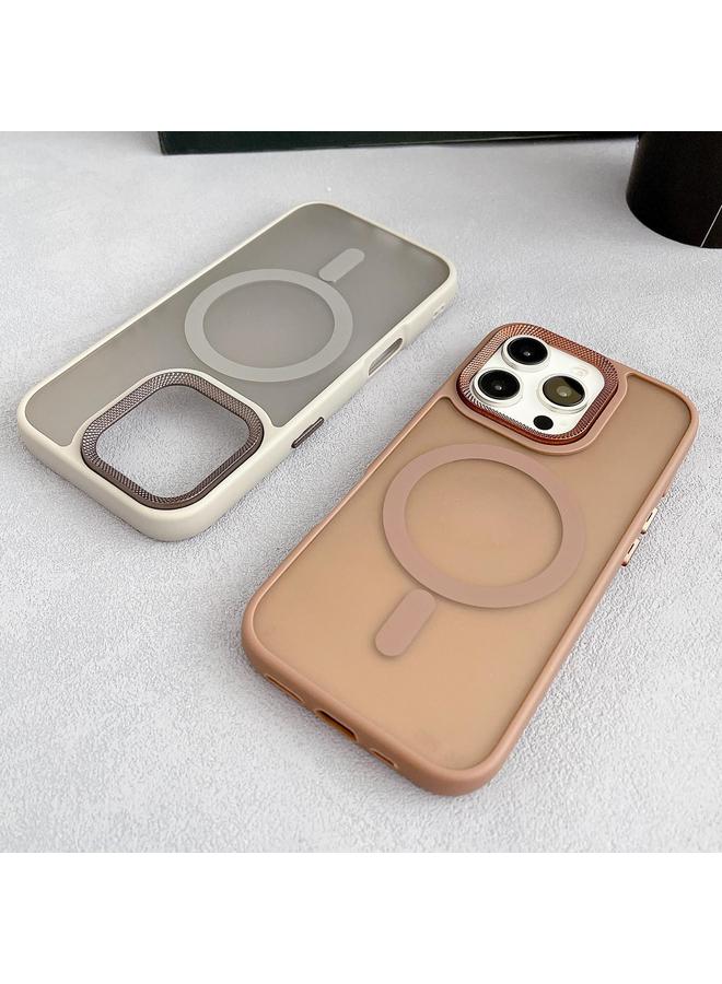 زبون جراب لهاتف iPhone 12 Pro بإطار عدسة ماسية من البولي كربونات الهجينة والبولي يوريثين الحراري MagSafe - Image 4