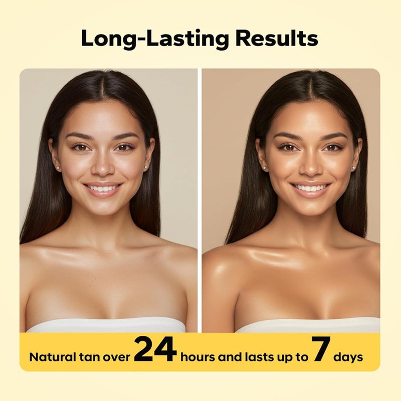LANEMAY Self-Tanning Drops 30ml Plant-Based Soothing Tanning    Serum - Image 4