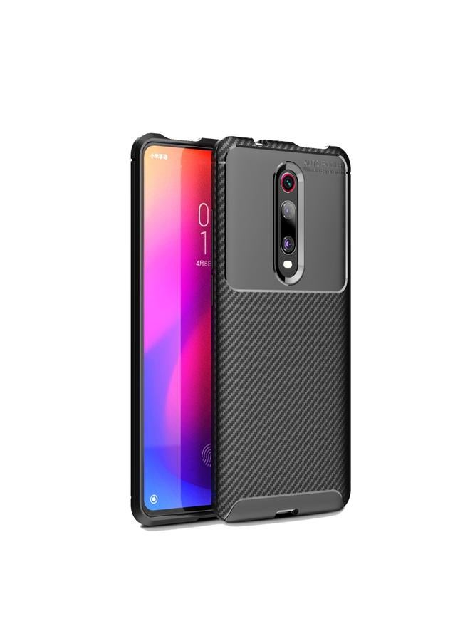 S-TOP Case For OnePlus 8 Carbon Fiber Texture Shockproof TPU Case - Image 1