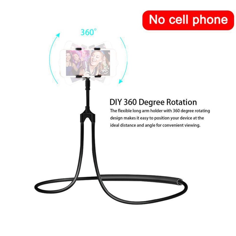 Mobile Phone Holder Lazy Hanging Neck Phone Stands Necklace Bracket Bed 360 Degree Phones Holder Stand For iPhone Xiaomi Huawei - Image 5