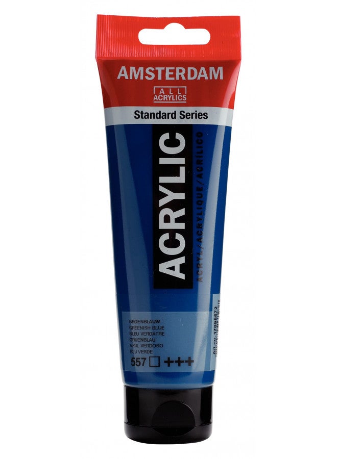 Amsterdam Standard Series Acrylic Tube 120 ml Greenish blue 557 (17095572) - Image 2