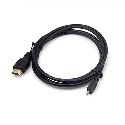 AlyKets HDMI to Micro HDMI Cable,6Ft 4K 1080ti 3D HDMI Cord for Gopro Hero 4/5/ 6/7 Black,Raspberry Pi 4, Nikon Coolpix D3400 D3500,Sony A6000 Camera - Image 2