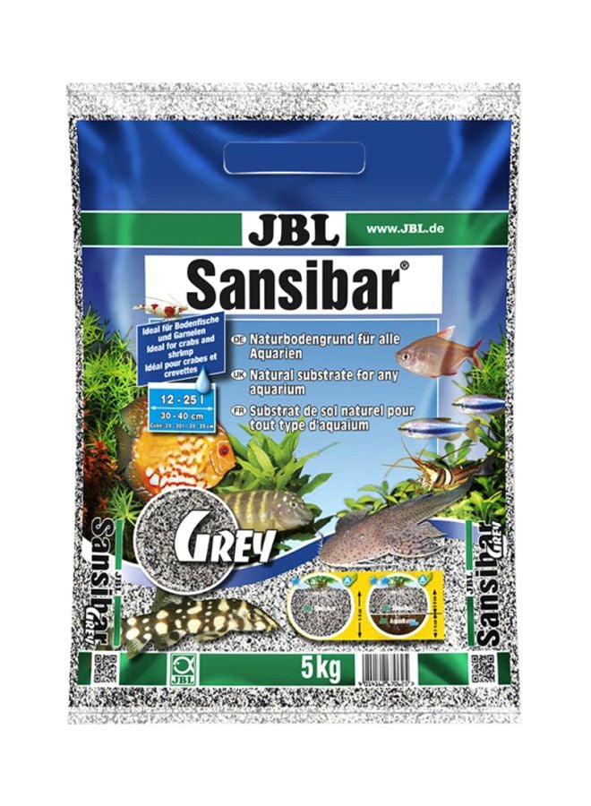 JBL Sansibar Snow Substrate For Freshwater And Saltwater Aquariums Grey - Image 1