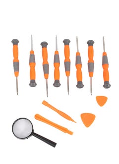 LAWAZIM Screwdriver Set -12 Piece- Precision Screwdriver Set with Torx Phillips, Slotted Tips, Anti-Static Pry Tools Magnifying Glass – Repair Kit for Mobile Phones Electronics Laptops Home Appliances  - Image 1